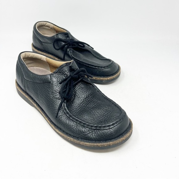 BIRKENSTOCK Pasadena Black Pebbled Leather Chukka Shoes Men’s Size 43 EU 10 US - Picture 9 of 9